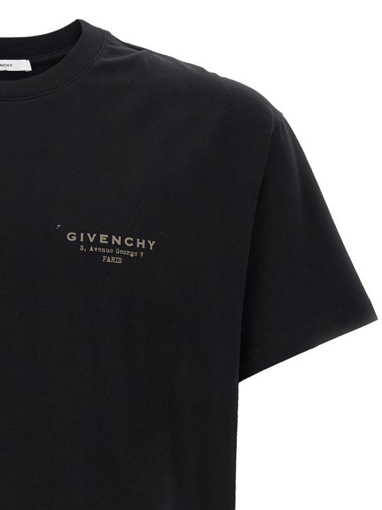 26SS 지방시 반팔 티셔츠 BM71NK3YRV001 Black - GIVENCHY