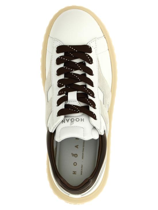 25FW 호간 스니커즈 HXW6450FE91UIT0BAZ Brown - HOGAN
