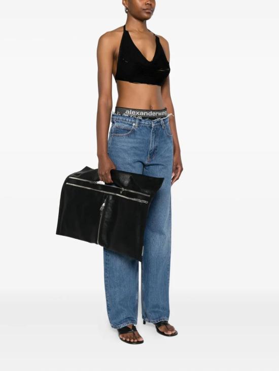 25FW 알렉산더 왕 토트백 20325K80L 001 BLACK - ALEXANDER WANG