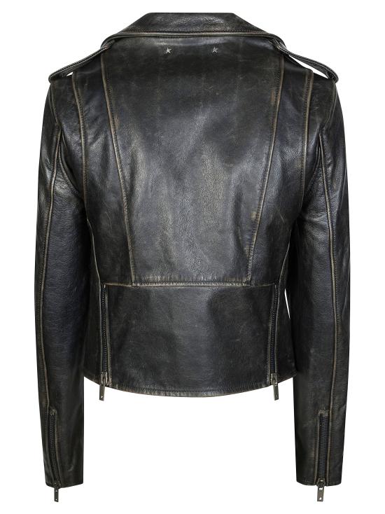 26SS 골든구스 바이커 자켓 GWP00848P000647 90100 NERO - GOLDEN GOOSE