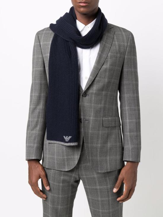 25FW 엠포리오 아르마니 머플러/스카프 628004 CC98400035 Blue - EMPORIO ARMANI