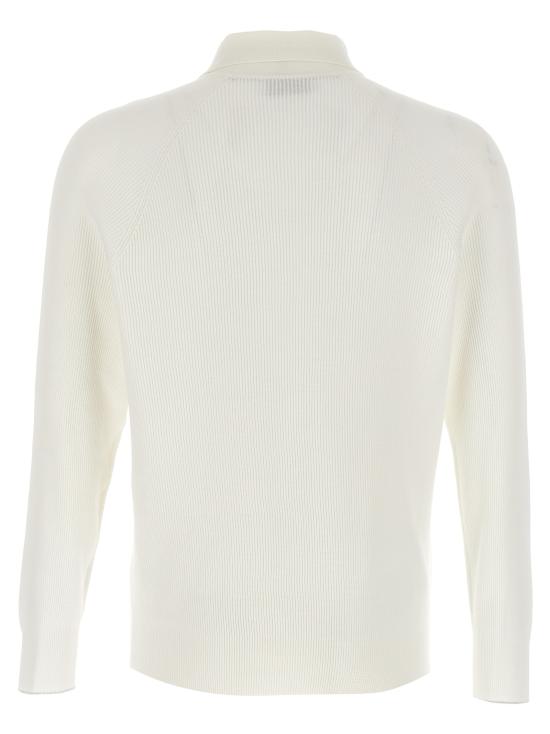 26SS 브루넬로 쿠치넬리 폴로 티셔츠 M29400105CO312 White - BRUNELLO CUCINELLI