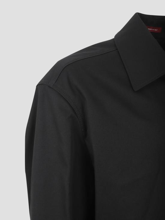 25FW 구찌 웹 디테일 코튼 트윌 자켓 827503ZAQH5 1000 BLACK - GUCCI