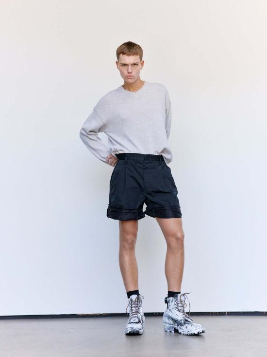  마르지엘라 숏팬츠 메종  폴리 테일러드 쇼츠 - MAISON MARGIELA