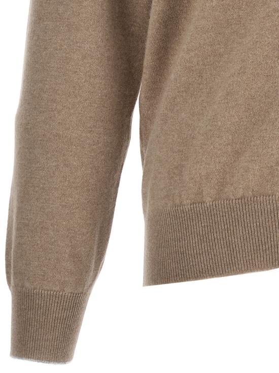 26SS 브루넬로 쿠치넬리 집업 니트 M2200106CSJ89 Beige - BRUNELLO CUCINELLI