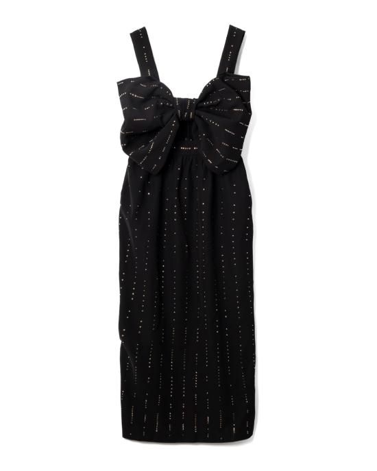  빅터앤롤프 롱 원피스 TD049 BLACK Black