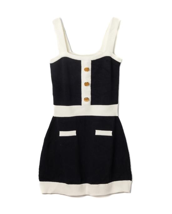  빅터앤롤프 숏 원피스 EK001 BLACK Black