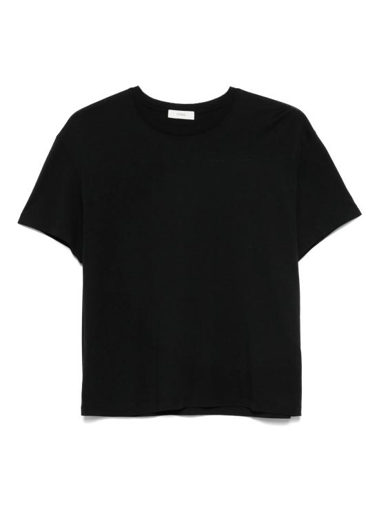 25FW 토템 반팔 티셔츠 252WRT0529FB0419 001 Black