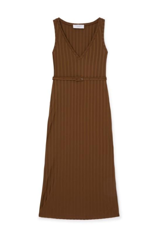  빅터앤롤프 미디 원피스 ED025 BROWN Brown