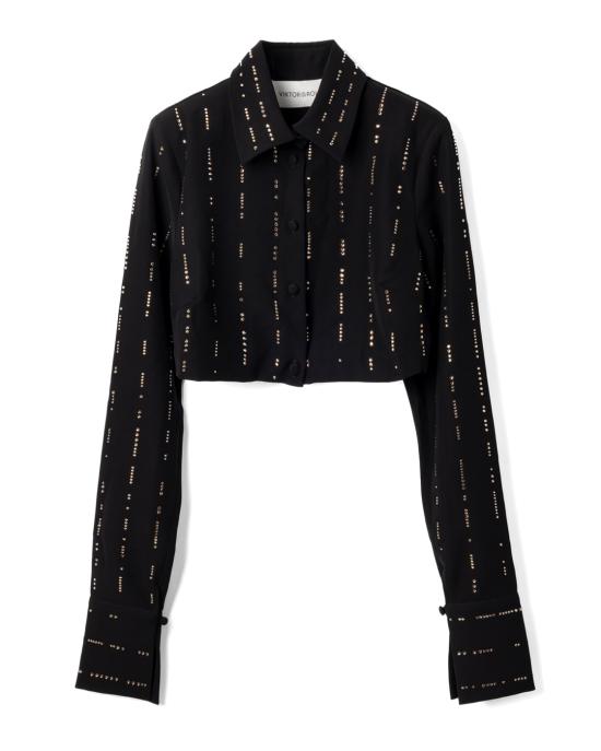  빅터앤롤프 긴팔 티셔츠 TS034 BLACK Black