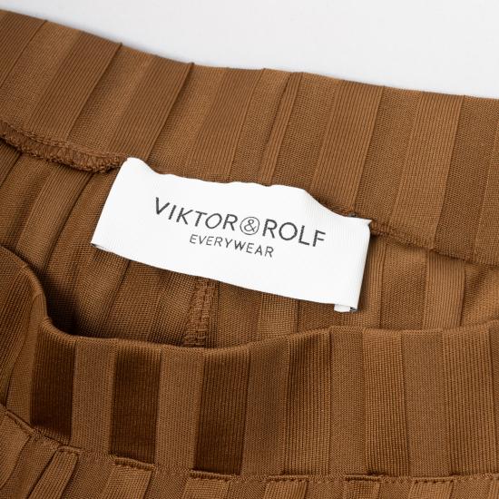  빅터앤롤프 팔라초 팬츠 EB025 BROWN Brown - VIKTOR & ROLF