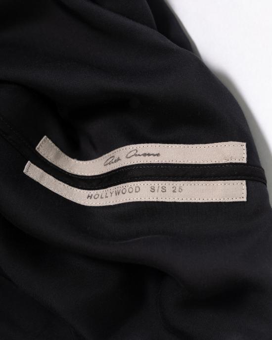 25SS 릭 오웬스 미디 원피스 RP01E7509 SCH 09 BLACK Black - RICK OWENS