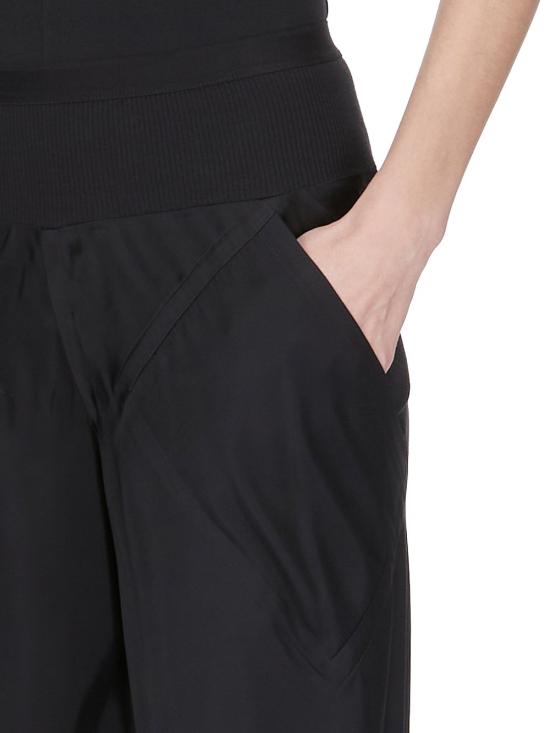 25SS 릭 오웬스 스트레이트 팬츠 RP01E7301 WLP 09 BLACK Black - RICK OWENS