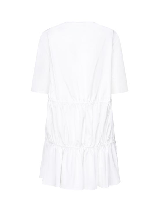 26SS 알라이아 미디 원피스 AA9R2659T611B 000 White - ALAIA