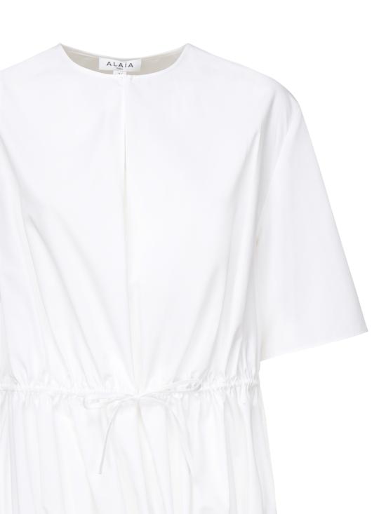 26SS 알라이아 미디 원피스 AA9R2659T611B 000 White - ALAIA