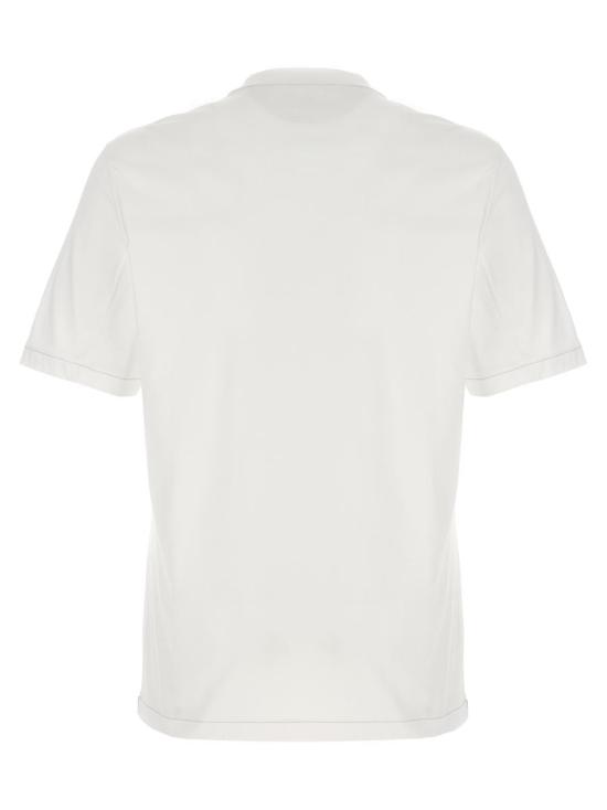  브루넬로 쿠치넬리 반팔 티셔츠 M0B131328GCDJ74 WHITE - BRUNELLO CUCINELLI