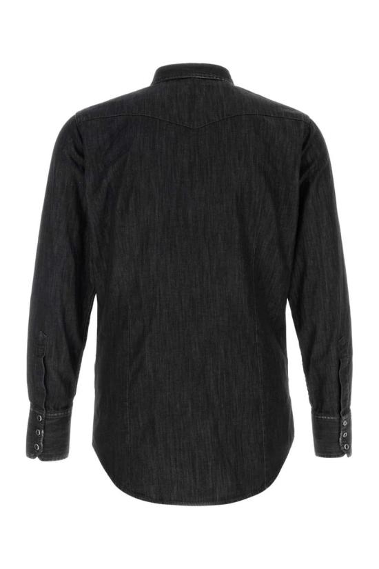 25FW 디스퀘어드2 데님 셔츠 S74DM0936S30826 900 Black - DSQUARED2