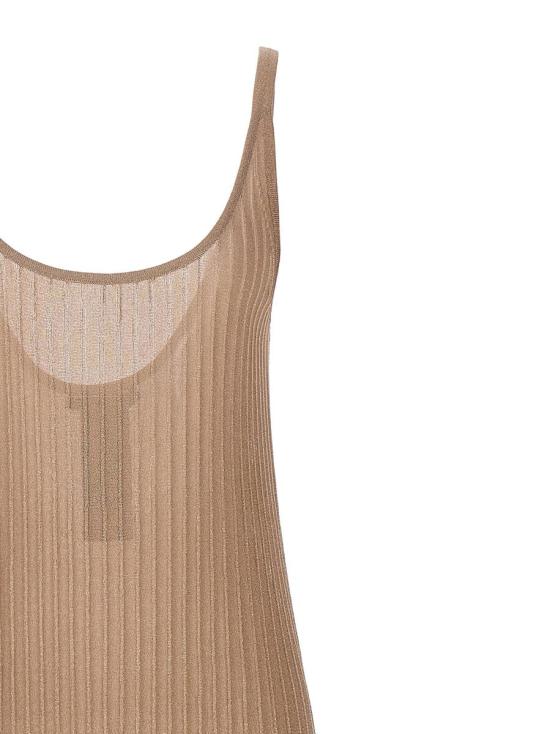  막스마라 롱 스커트 RITMO001 Beige - MAX MARA