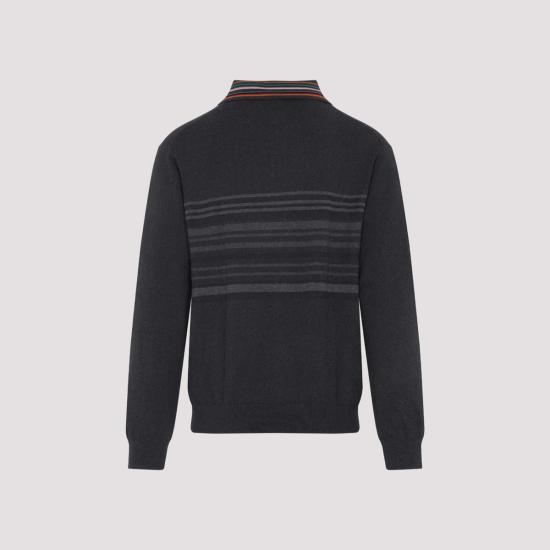 25FW 폴 스미스 스웨터 M1R533Z T02764 78 Black - PAUL SMITH