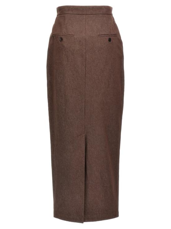 25SS 막스마라 스커트 2511101013600002 BROWN - MAX MARA
