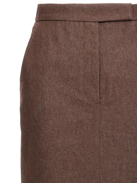 25SS 막스마라 스커트 2511101013600002 BROWN - MAX MARA