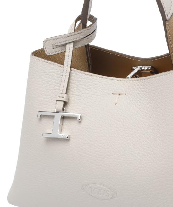 25FW 토즈 마이크로 토트백 XBWAPAEL000QRI9O22 WHITE - TODS