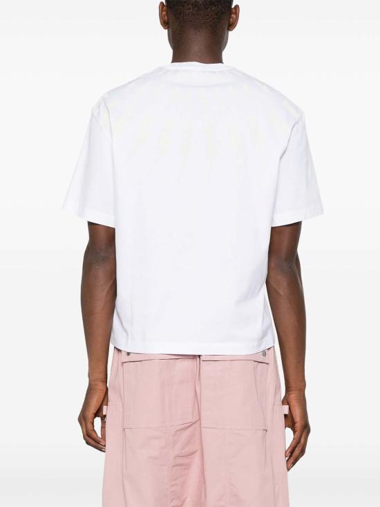  닐바렛 반팔 티셔츠 MY70167AY524755N White - NEIL BARRETT