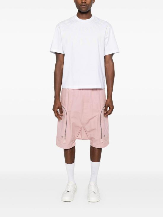  닐바렛 반팔 티셔츠 MY70167AY524755N White - NEIL BARRETT