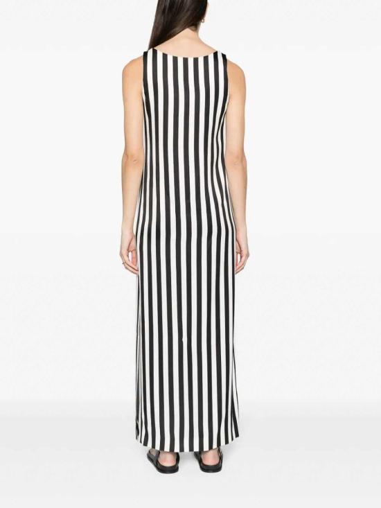 24FW 모스키노 롱 원피스 A0419053215551555C White - MOSCHINO