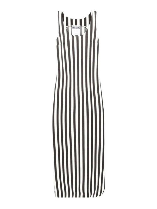 24FW 모스키노 롱 원피스 A0419053215551555C White