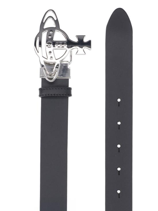 25FW 비비안웨스트우드 벨트 82010071U L00CH N401 Black - VIVIENNE WESTWOOD