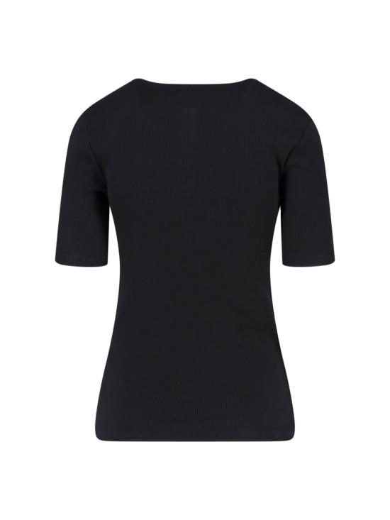 25FW 애니빙 반팔 티셔츠 A 08 10315 BLK26 BLACK Black - ANINE BING