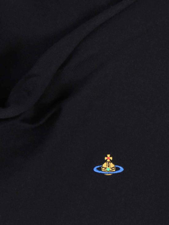 25FW 비비안웨스트우드 스웨터 1803006F Y001V N401 Black - VIVIENNE WESTWOOD