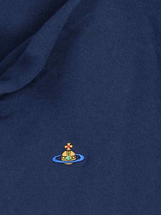 25FW 비비안웨스트우드 스웨터 1803006F Y001V K410 Blue - VIVIENNE WESTWOOD