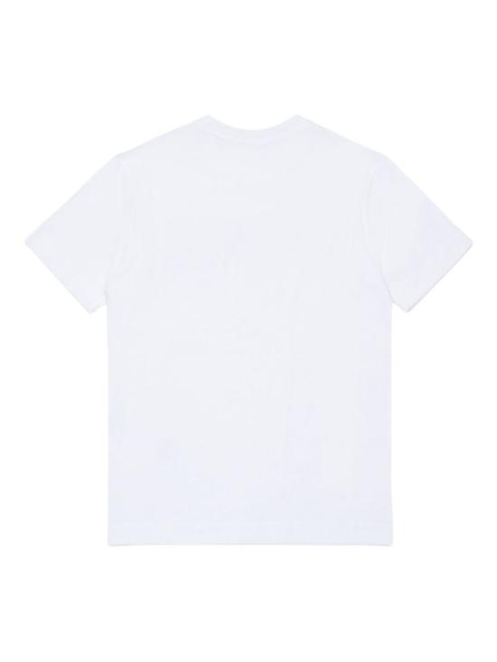 25FW [키즈] 디젤 티셔츠 J02475 00YI9K100 White - DIESEL