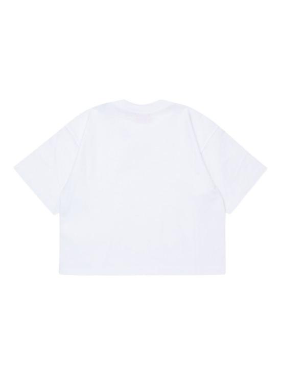 25FW [키즈] 디젤 티셔츠 J02428 00YI9K100 White - DIESEL