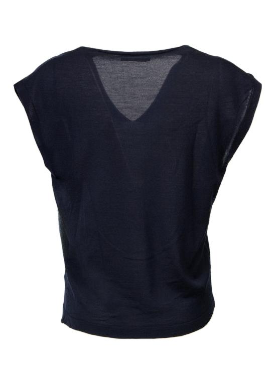 25FW 에스막스마라 베스트 CUBANO012 Blue - 'S MAX MARA