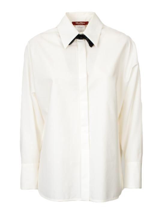 25FW 막스마라 스튜디오 셔츠 ROLL001 White