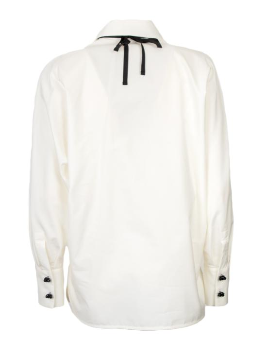 25FW 막스마라 스튜디오 셔츠 ROLL001 White - MAX MARA STUDIO