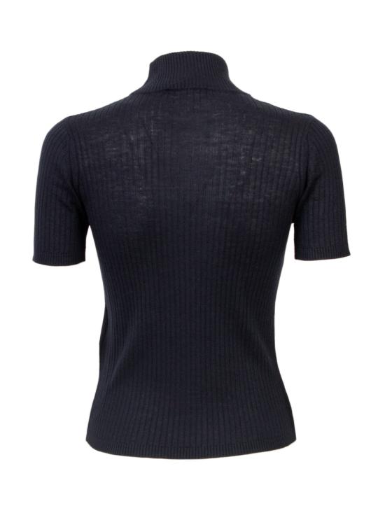 25FW 막스마라 스튜디오 터틀넥 JANGY007 Blue - MAX MARA STUDIO