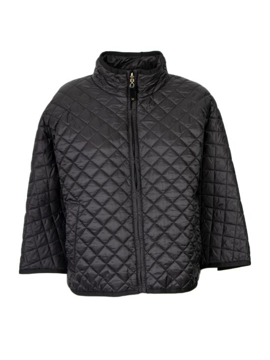 25FW 막스마라 더 큐브 DELFINA 델피나 발수 캔버스 리버시블 패디드 케이프  DELFINA009 Black