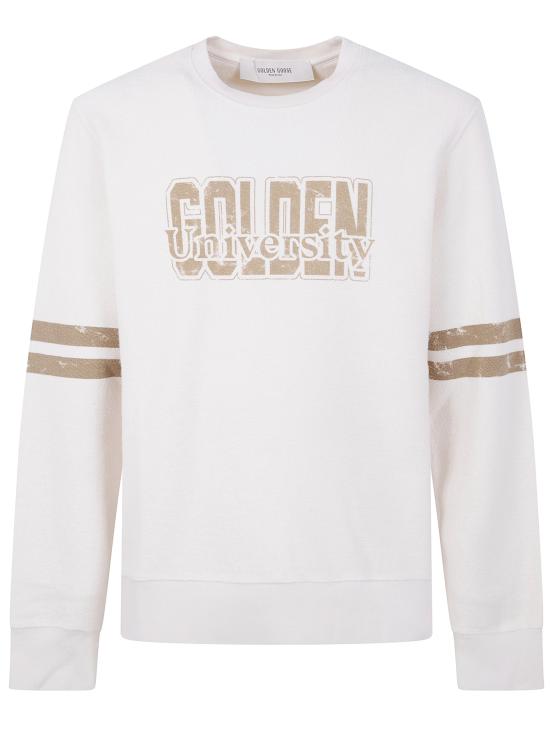 25FW 골든구스 스웨터 GMP01223P00213511616 WHITE - GOLDEN GOOSE