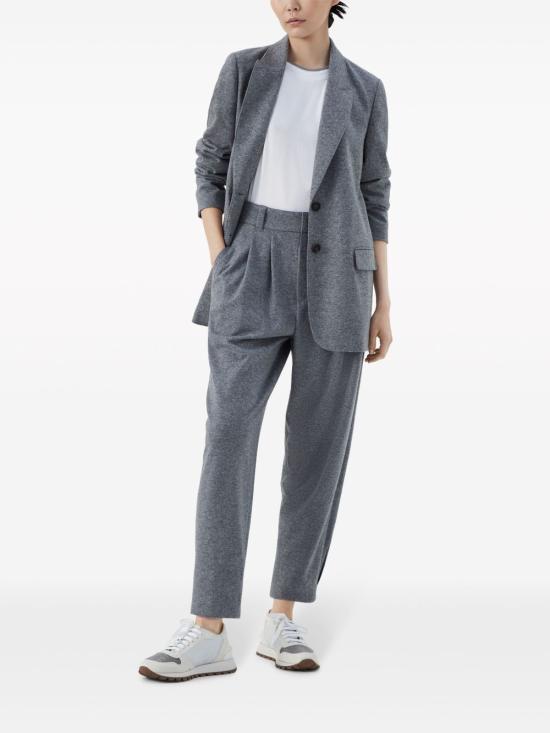 25FW 브루넬로 쿠치넬리 반팔 티셔츠 M0T18BD200C159 WHITE - BRUNELLO CUCINELLI