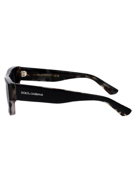 25SS 돌체앤가바나 선글라스 0DG4451 340387 BLACK ON GREY HAVANA - DOLCE & GABBANA