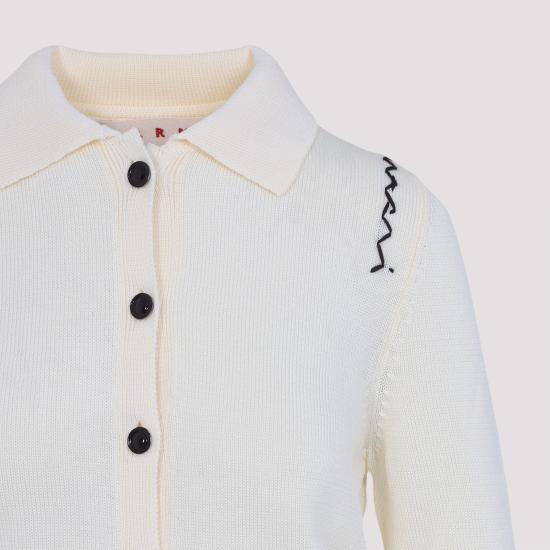 25FW 마르니 가디건 CDMD0404A0UFCN55 00W08 WHITE - MARNI