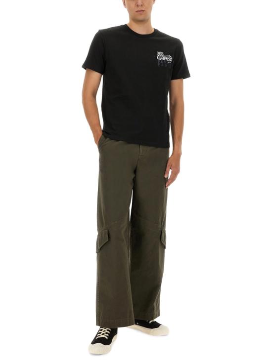 25FW 겐조 반팔 티셔츠 FF65TS1524SI 99J BLACK - KENZO