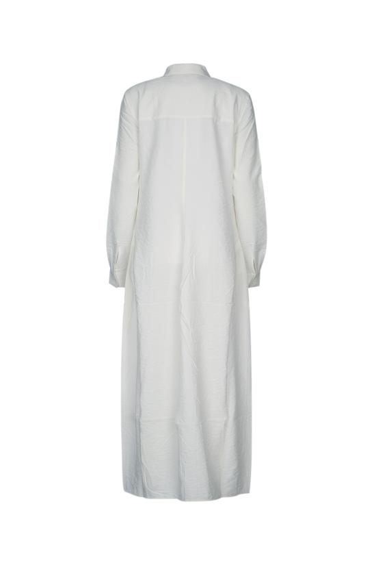 25SS 토템 롱 원피스 251WRD4489FB0368 047 WHITE - TOTEME