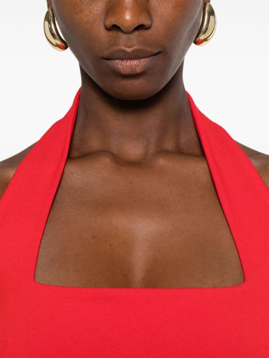 25FW 솔러스런던 롱 원피스 OS44047RED - SOLACE LONDON