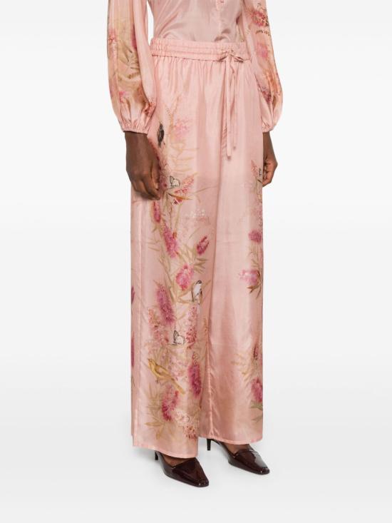 25FW 짐머만 스트레이트 팬츠 3254PSS255PNKBOTFLO PINK - ZIMMERMANN