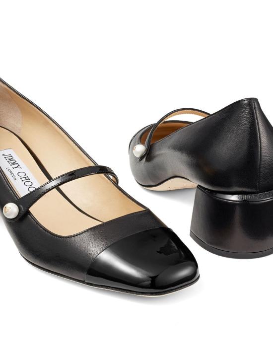 25FW 지미추 힐/펌프스 ELISA45PTZBLACKBLACK - JIMMY CHOO